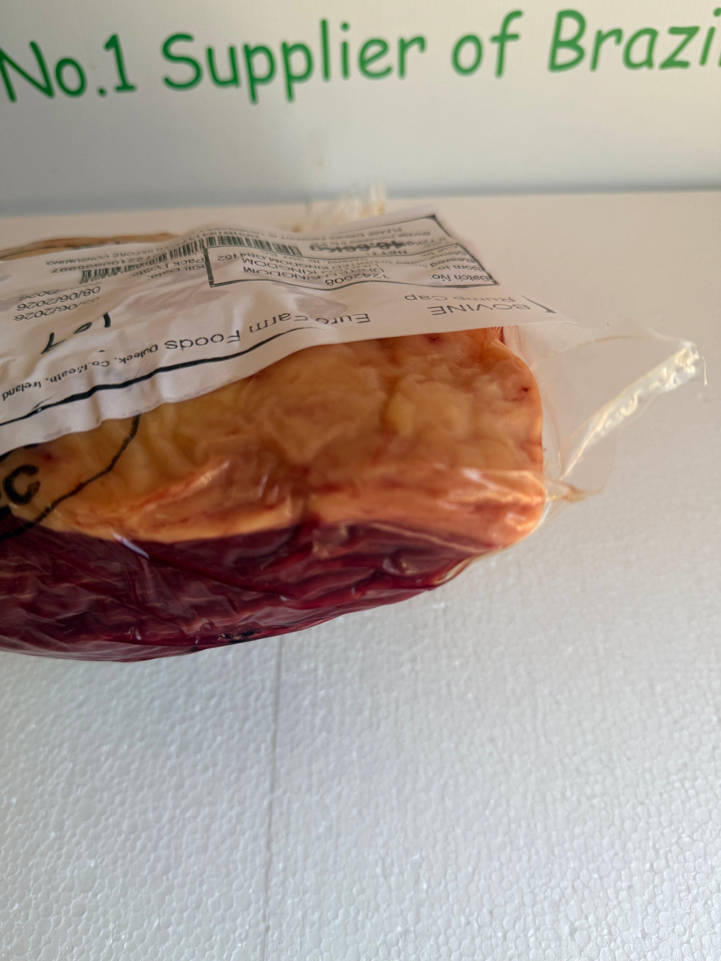 Picanha Irish (Euro Farm)  Piece 109 1.461 @£19.97 /KG