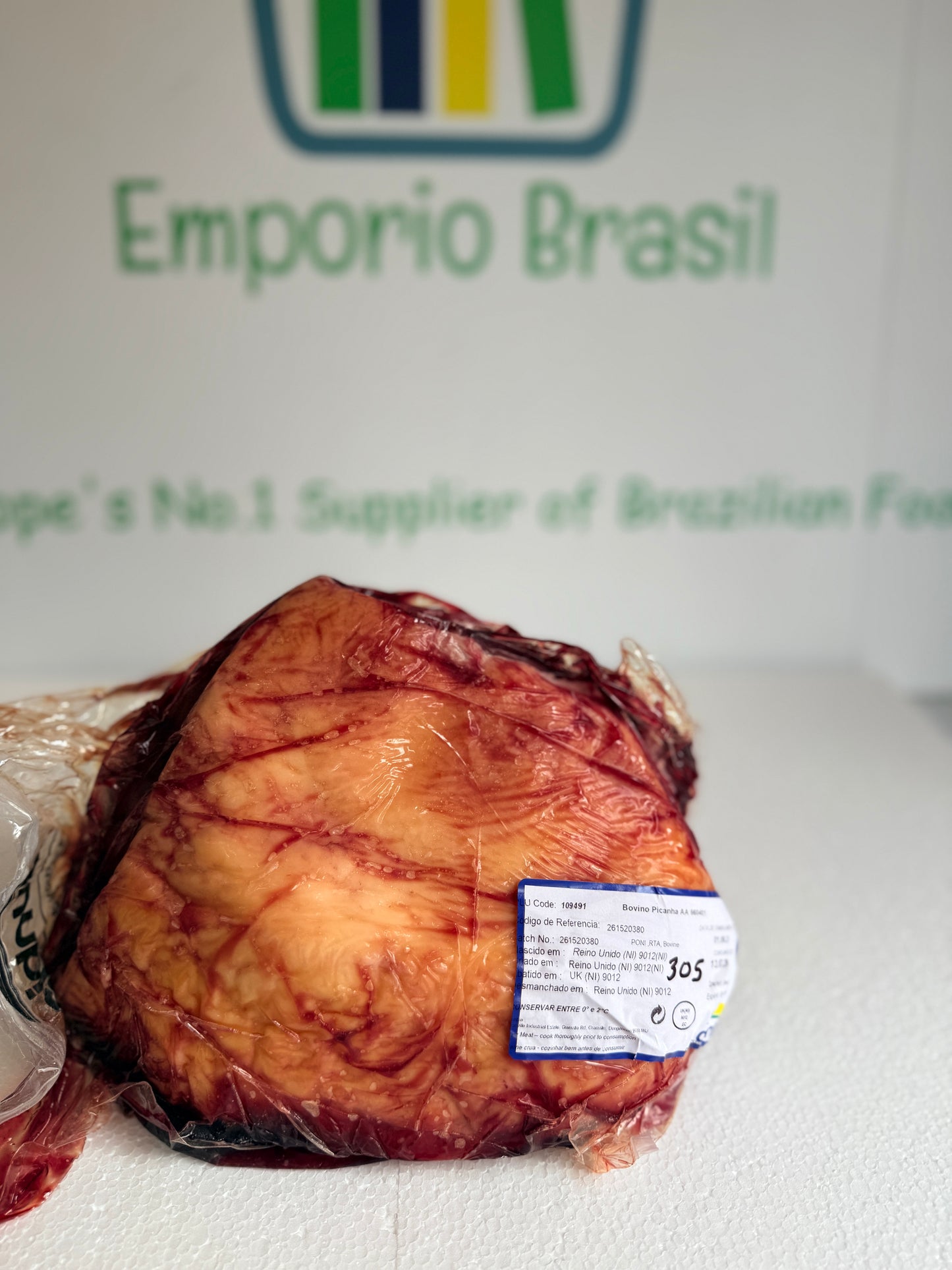 Picanha Irish (Dunbia Meats)  Piece 305 1.554 @£19.97 /KG