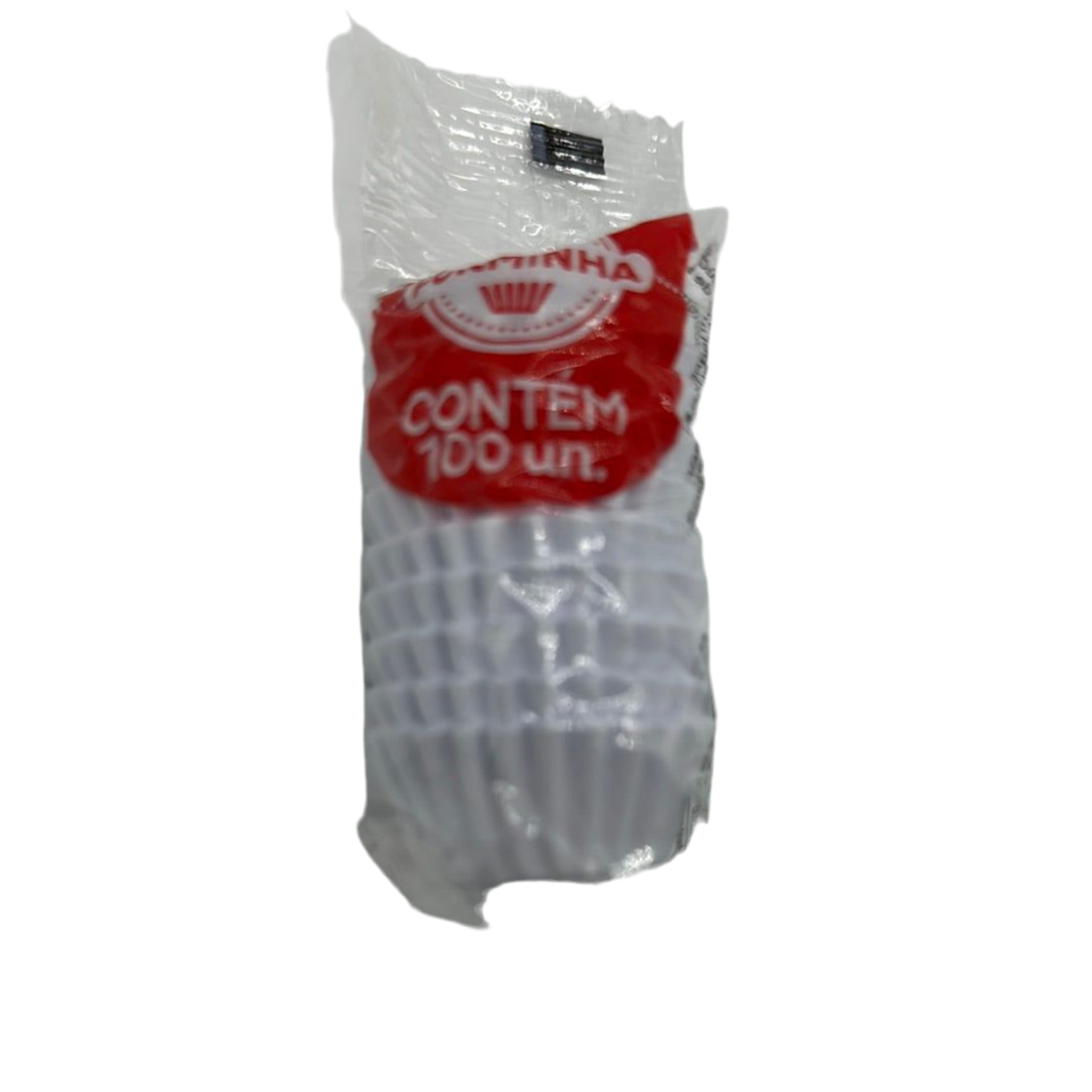 Made4u Forminha p/ doces / Confectionary baskek White(100 baskets)