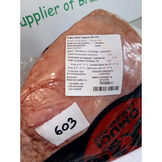 Picanha Piece 603 1.938 @ £20.97 /KG Long Date