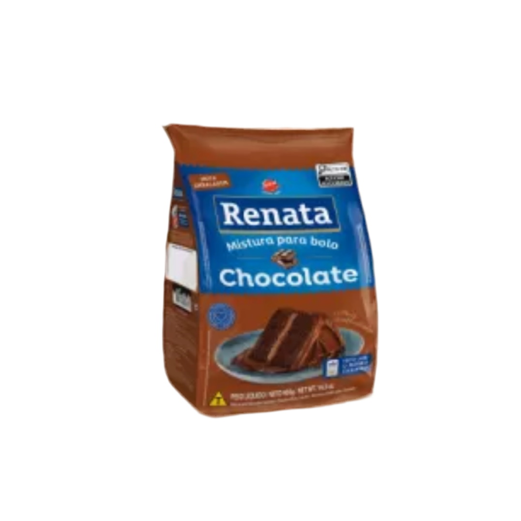 Mistura p/Bolo Chocolate  cake mix 400gr - Renata