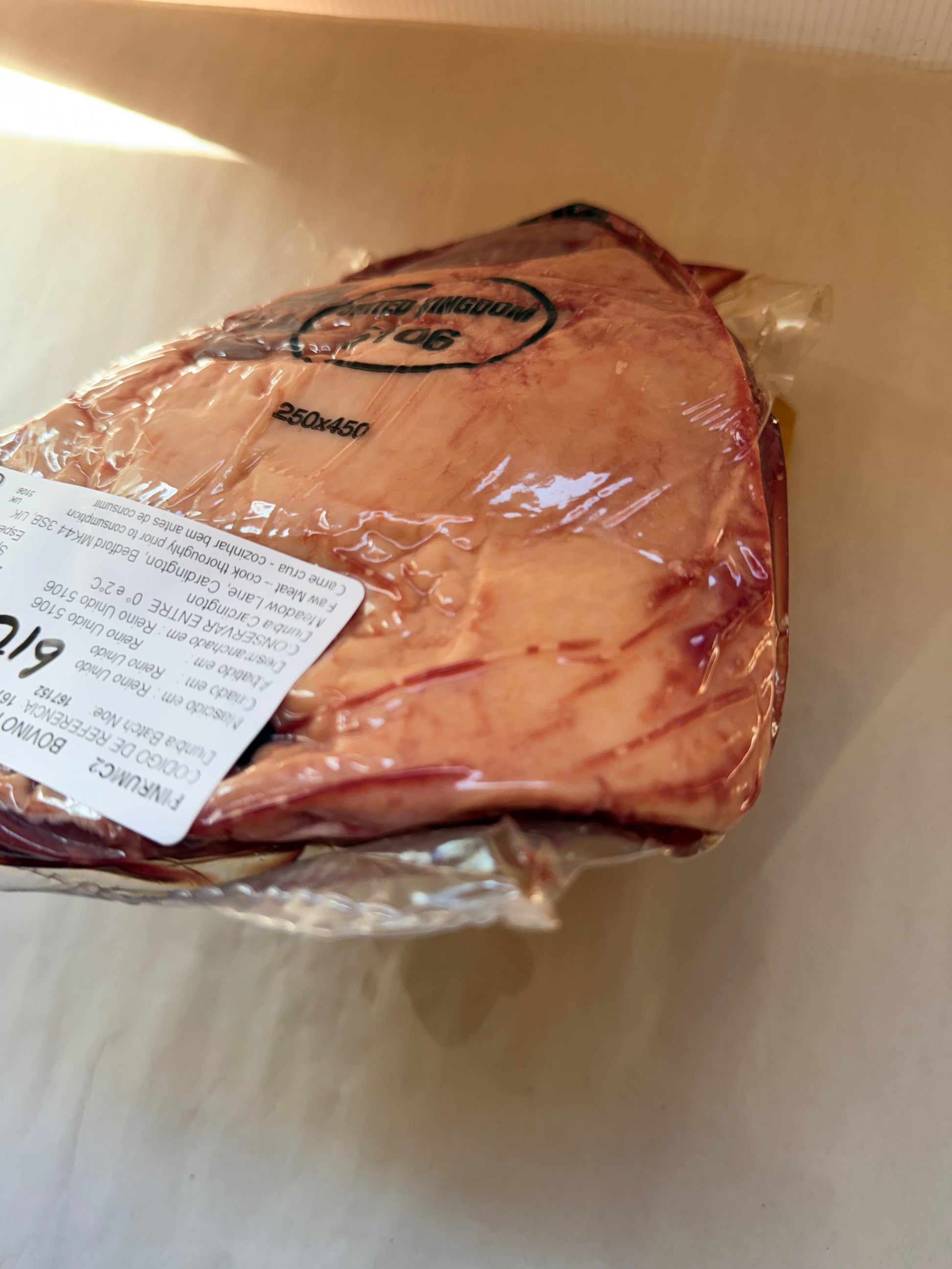 Picanha UK Piece 610 0.978 @£19.97 /KG