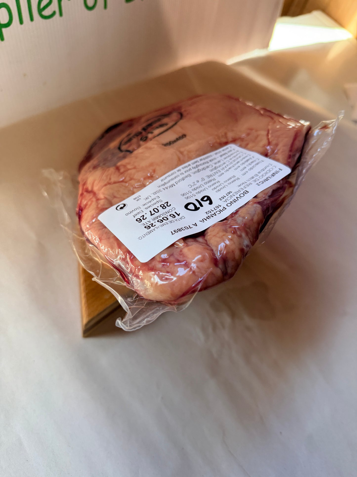 Picanha UK Piece 610 0.978 @£19.97 /KG