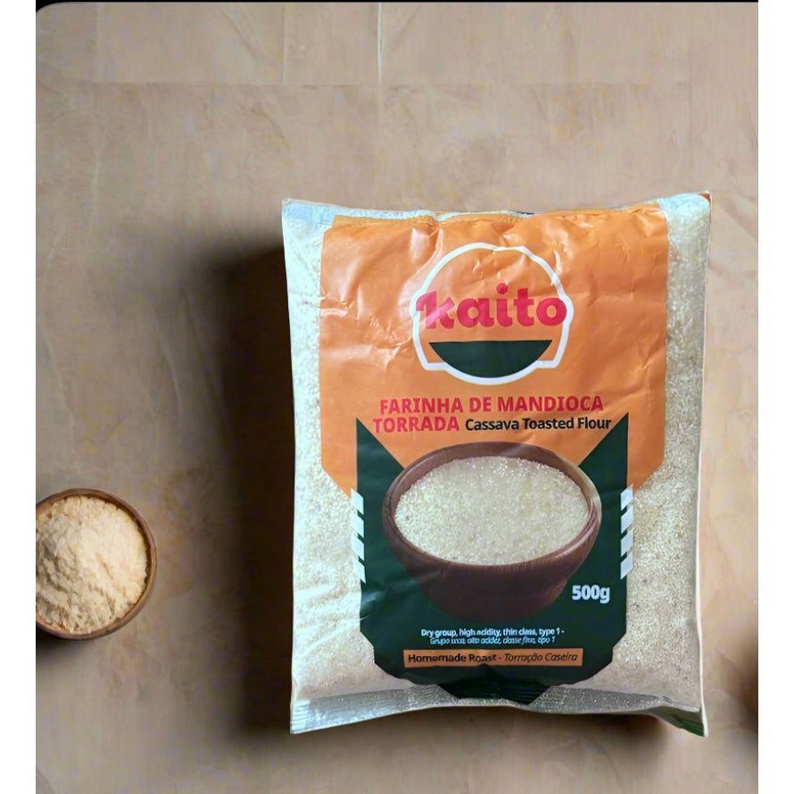 Farinha de Mandioca Torrada Caseira  1kg - Kaito