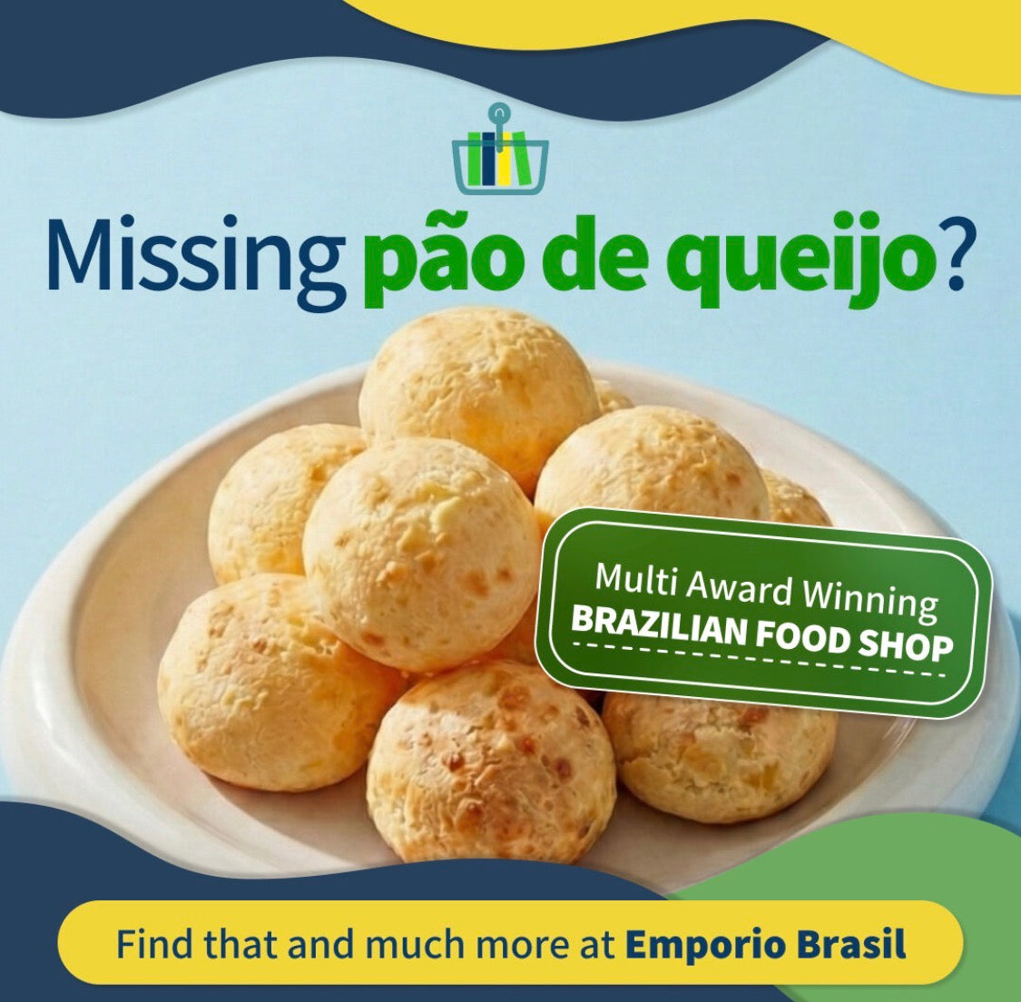 Brazilian Coffee and Cheese Bread Bundle (Pilão e Zé!)