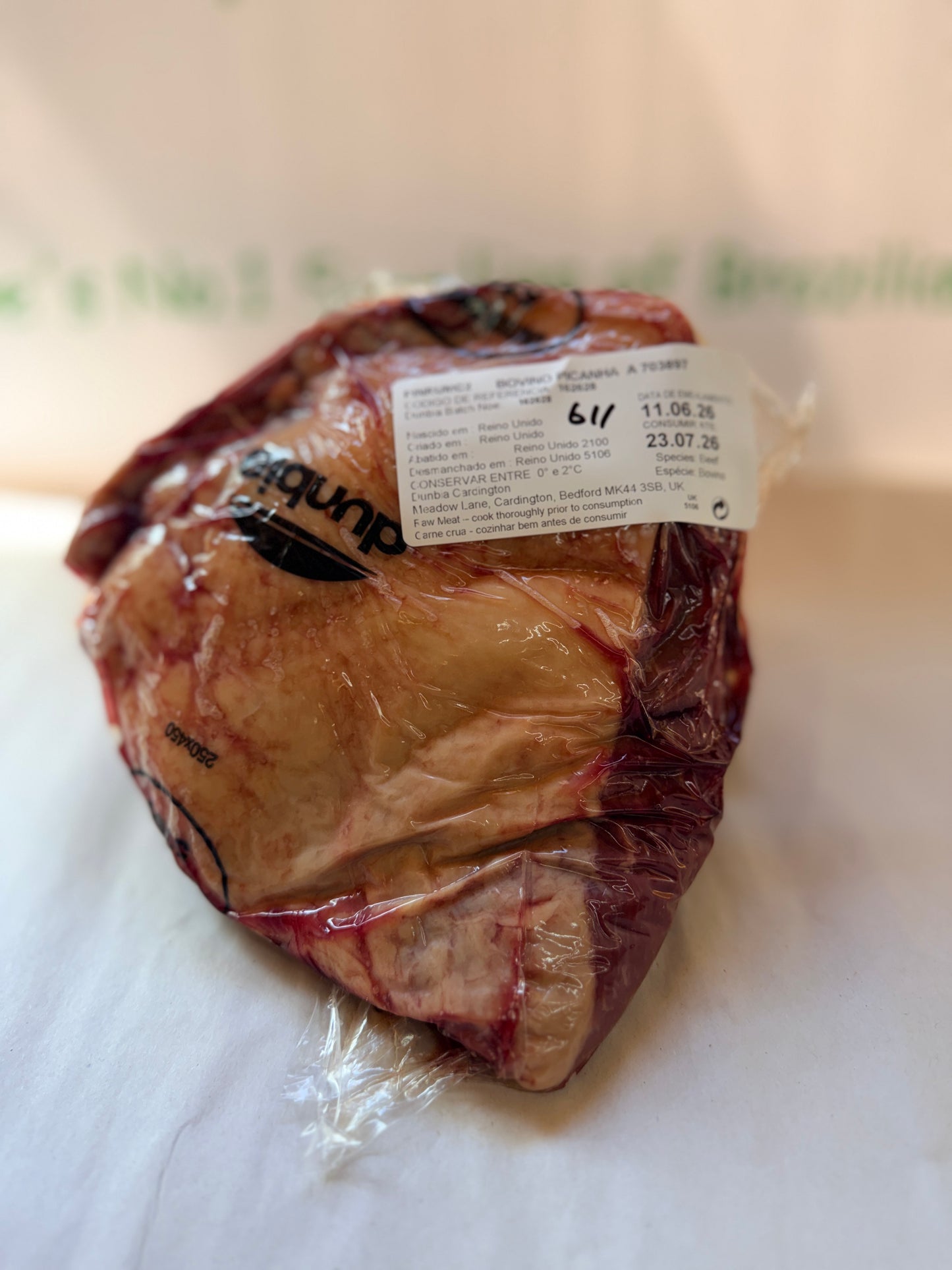 Picanha UK Piece 611 1.136 @£19.97 /KG