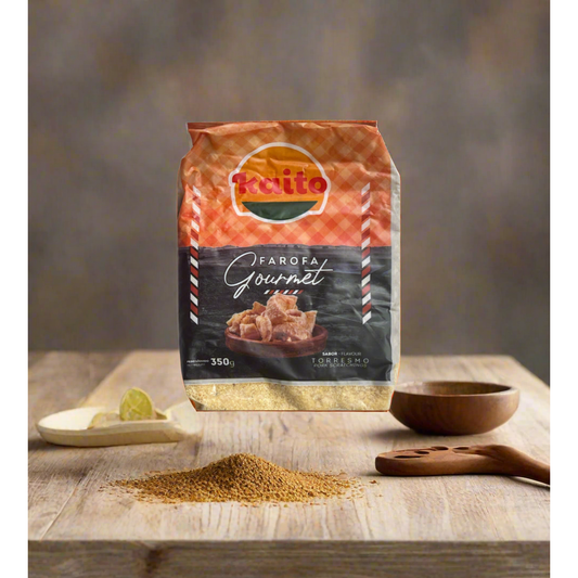 Brazilian Gourmet farofa Torresmo 350g Kaito Pork scratchings flavour