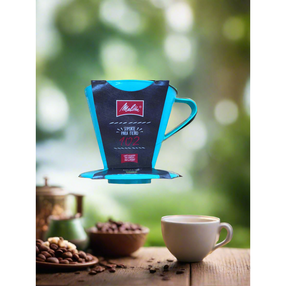 Personal Coffee Cone Filter - Melitta Turquoise