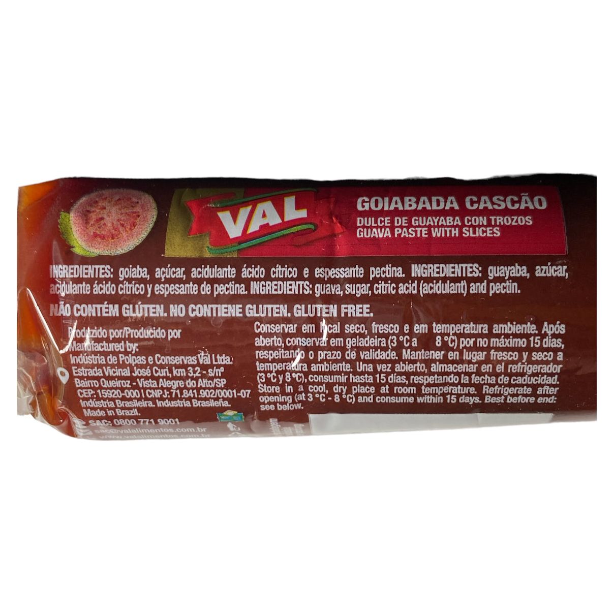 Goiabada Cascão Paste -Val 400g