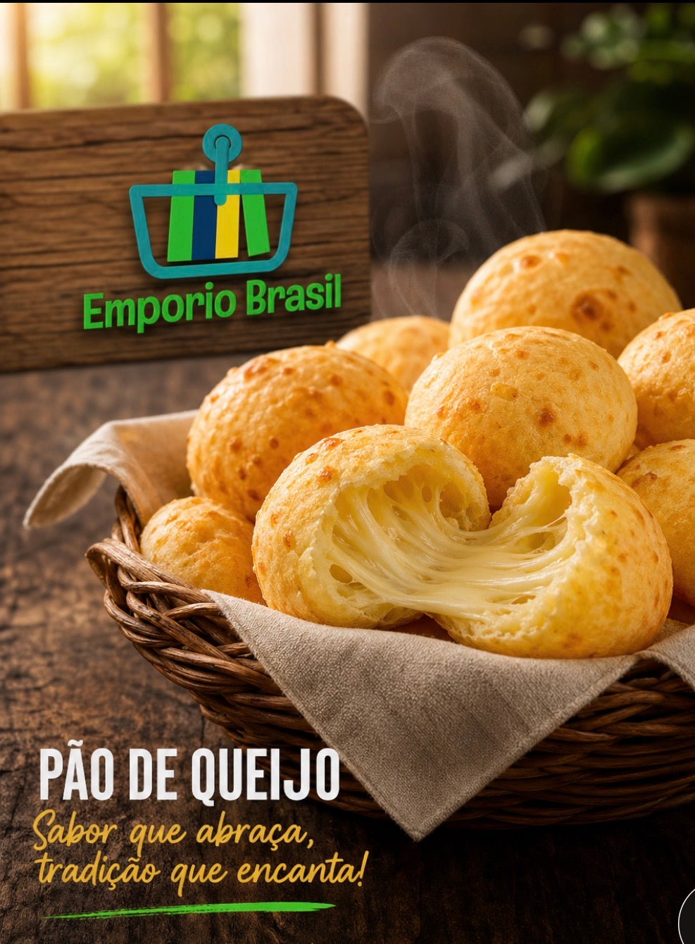Brazilian Coffee and Cheese Bread Bundle (Pilão e Zé!)