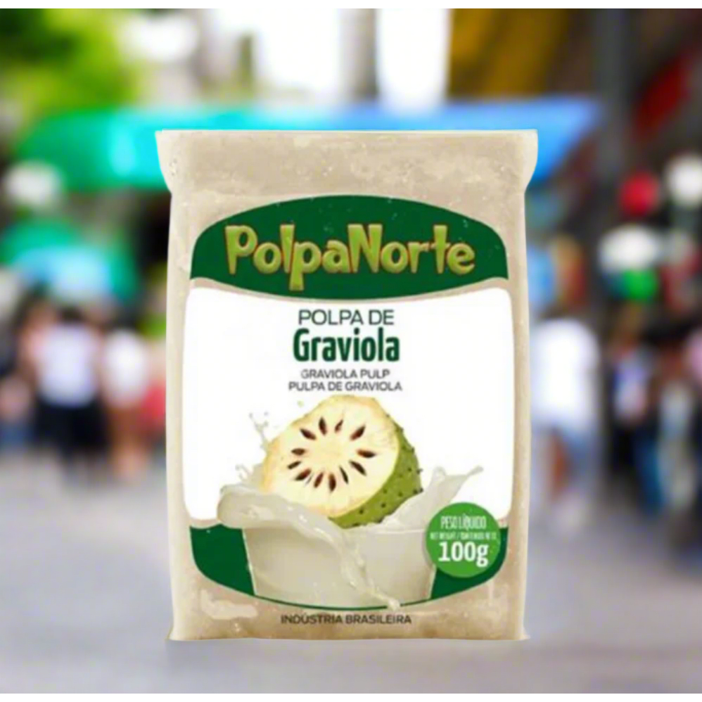 Polpa de graviola 100g Polpa Norte