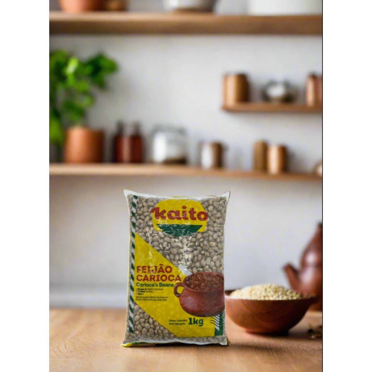 Feijao Carioca  - Brown beans - 1Kg - Kaito