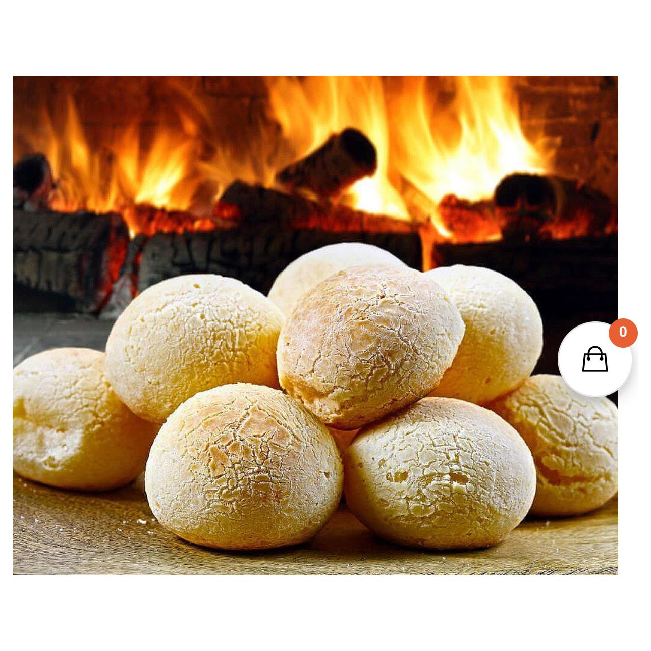 Wholesale Price - 10 Bags - Pao De Queijo - Traditional Brazilian Cheese Bread Balls - Frozen Pack 1.5 kg (Av 60 balls)