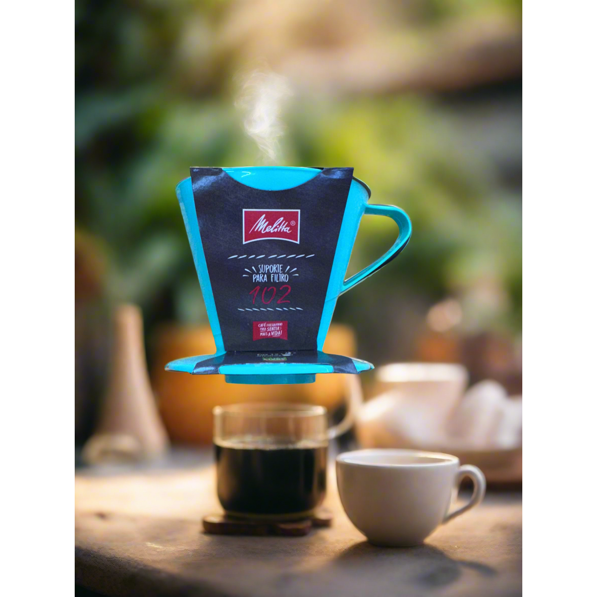 Personal Coffee Cone Filter - Melitta Turquoise