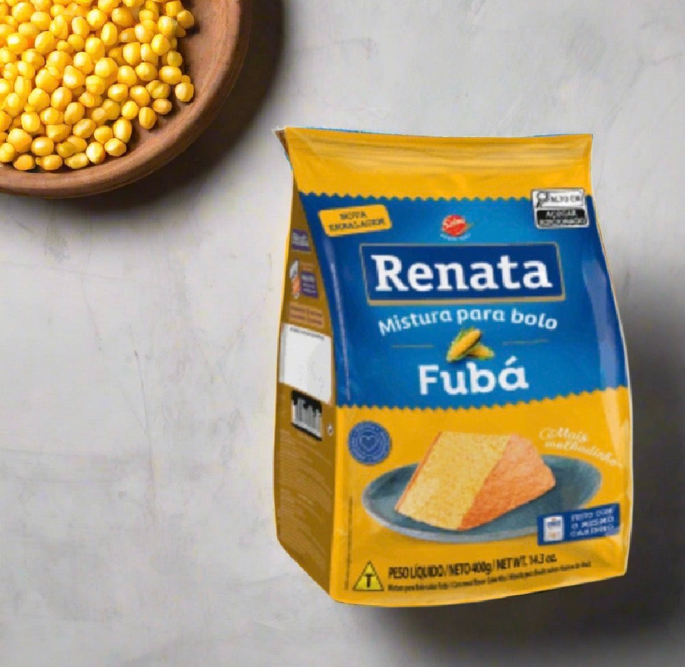 Mistura p/Bolo Fuba Corn cake mix 400g Renata