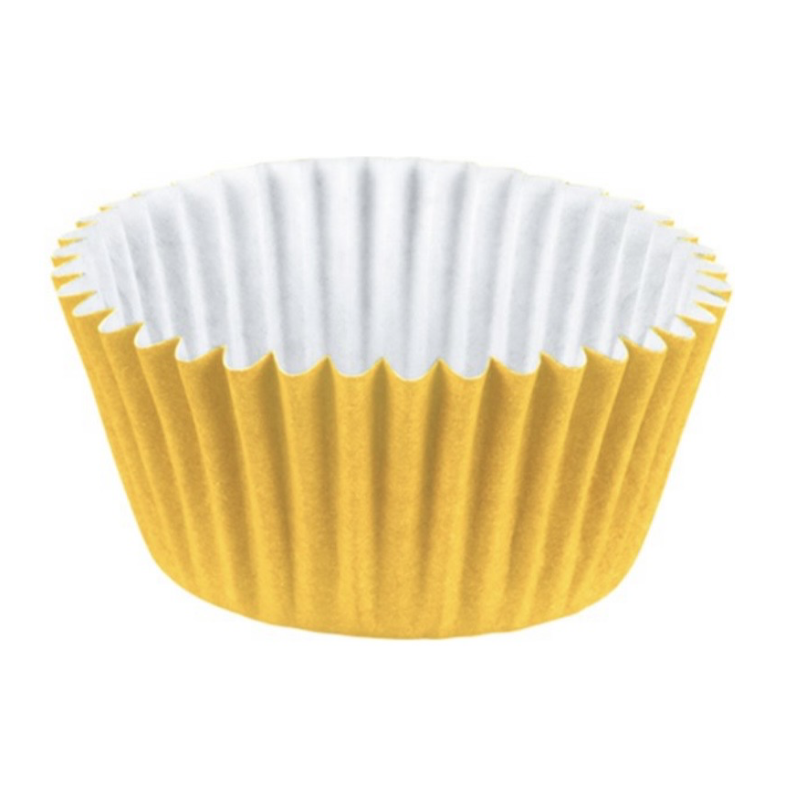 Made4u Forminha p/ doces / Confectionary  Baskets Yellow (100 baskets)