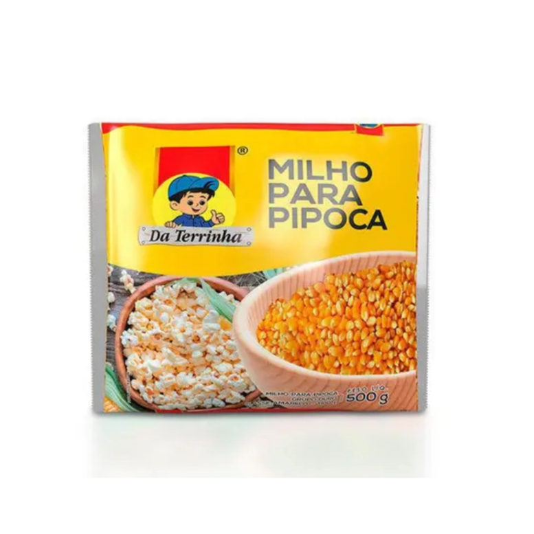 Milho de Pipoca Da Terrinha 500g