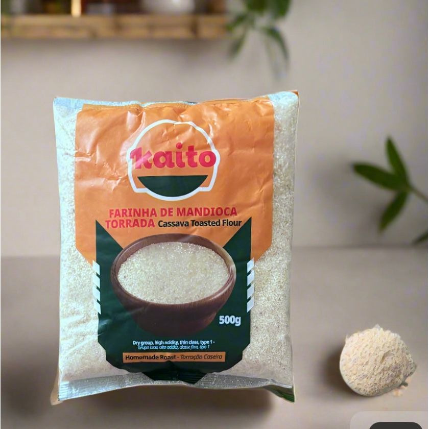 Farinha de Mandioca Torrada Caseira  1kg - Kaito