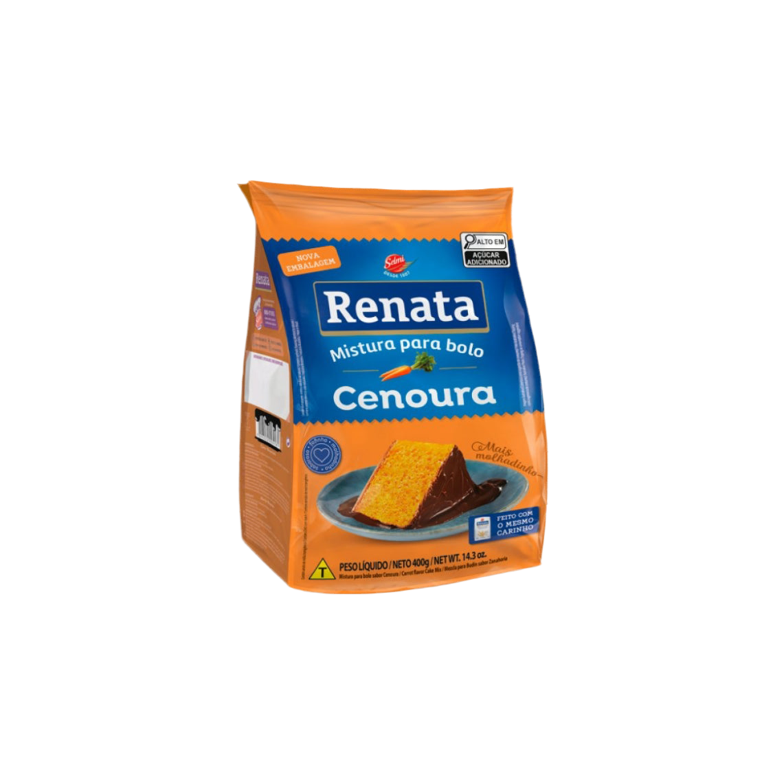 Mistura p/Bolo Cenoura  - Carrot cake mix - 400gr - Renata