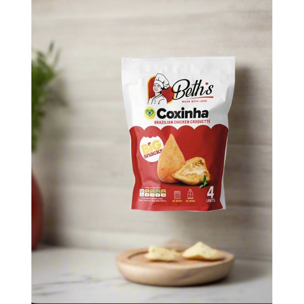 Beth's Coxinha with cheese Full Size (4 Pack)