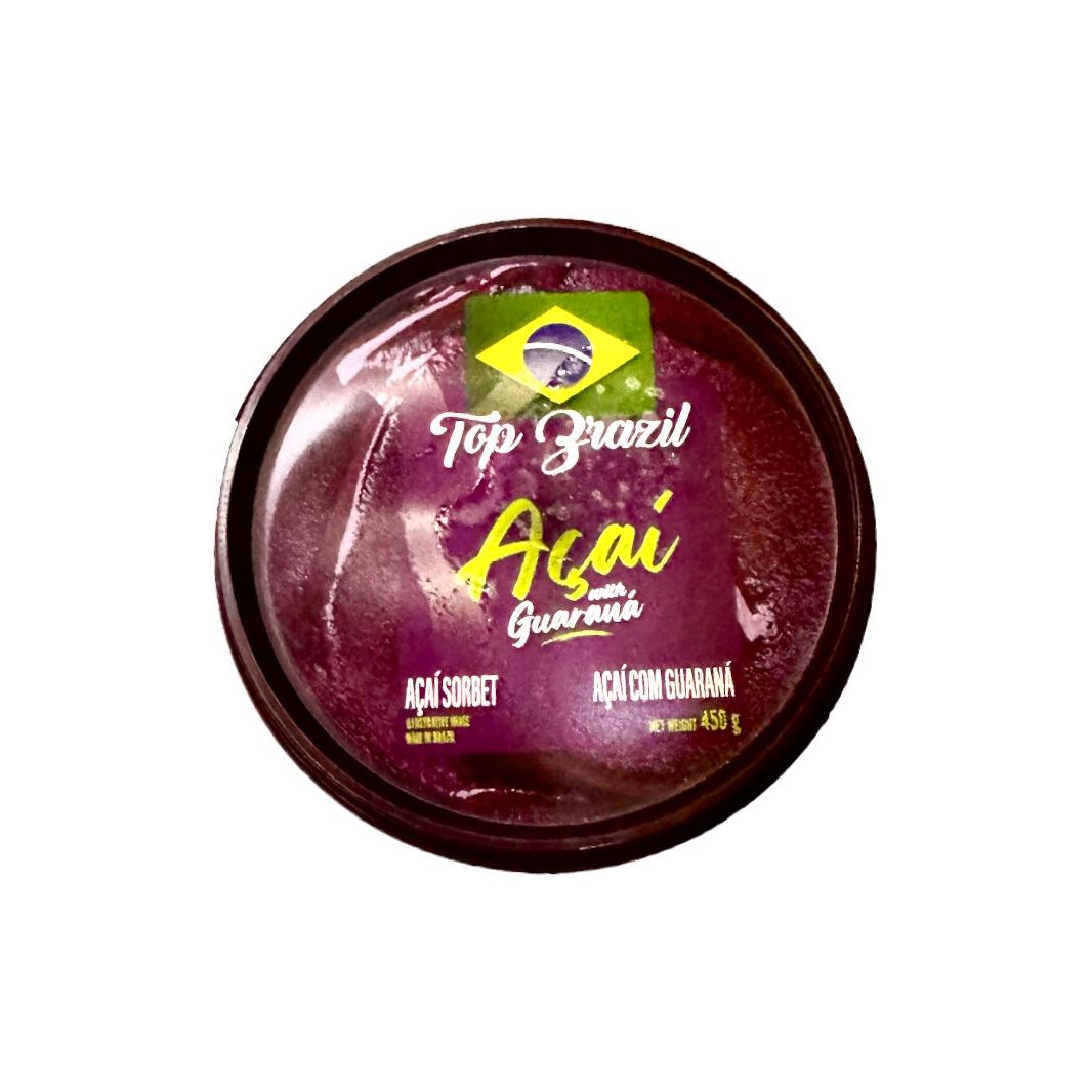 Acai Sorbet with Guarana 500g. Top Brazil / Polpanorte