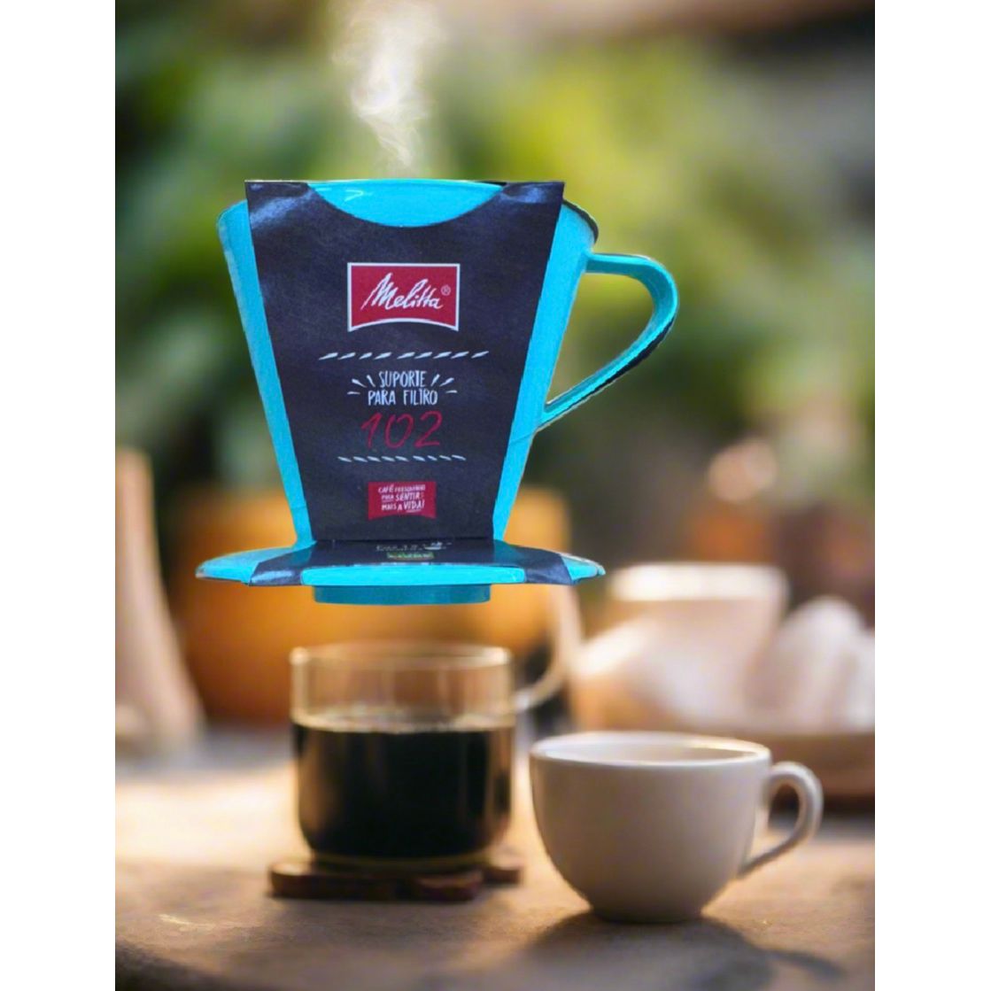 Brazilian Personal Coffee Bundle - Pilao, Filter Holder, Filters pack.