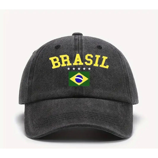 Brazil Cap - Black