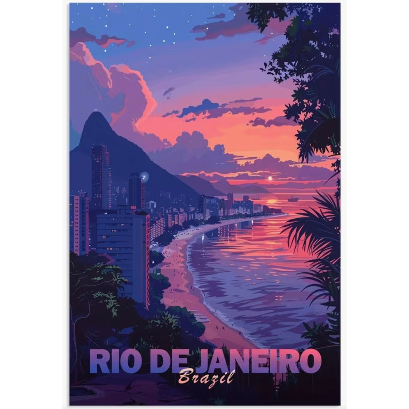 Brazilian Canvas Print Rio 2