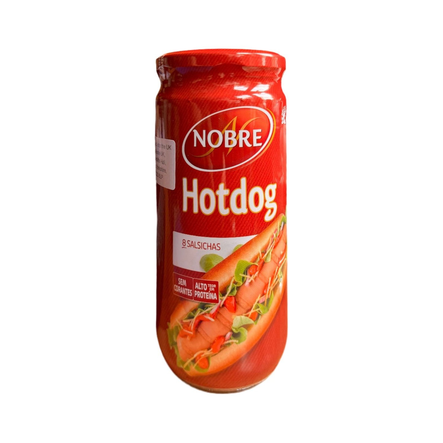 Salsicha Hot Dog x8 Nobre Vidro - 420g