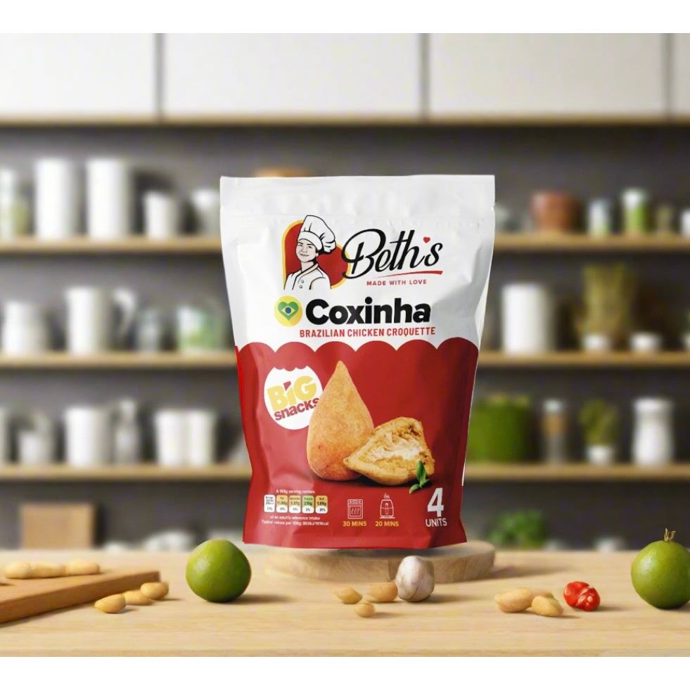 Beth's Coxinha with cheese Full Size (4 Pack)