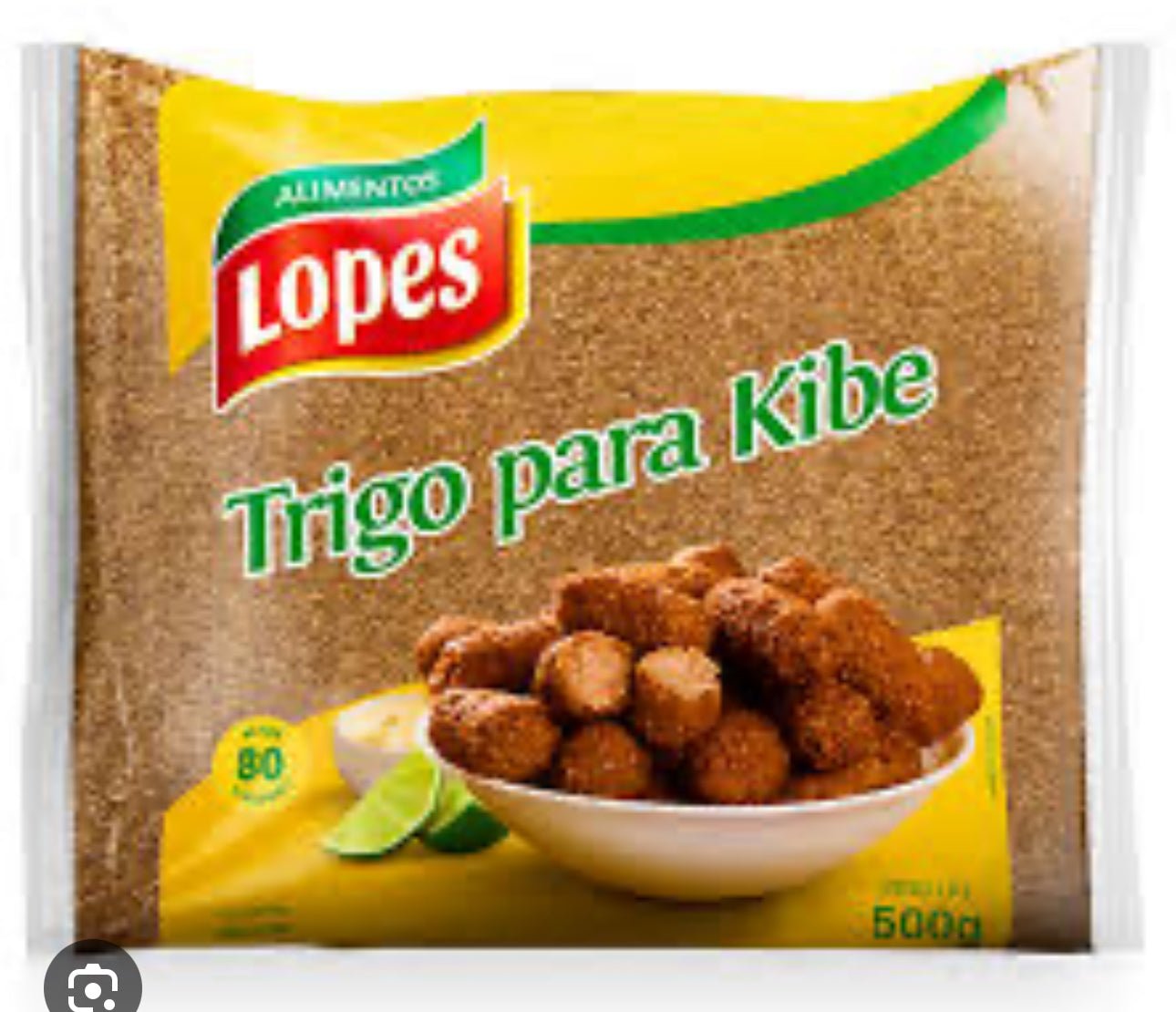 Trigo Para Kibe 500g Lopes