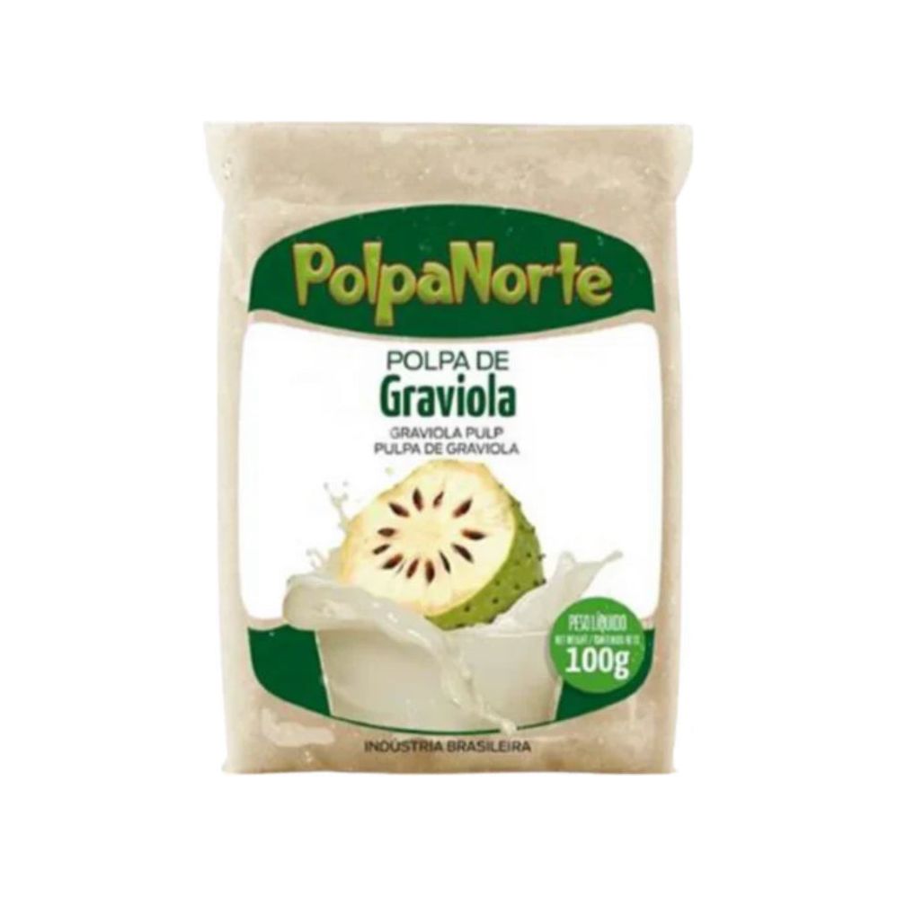 Polpa de graviola 100g Polpa Norte