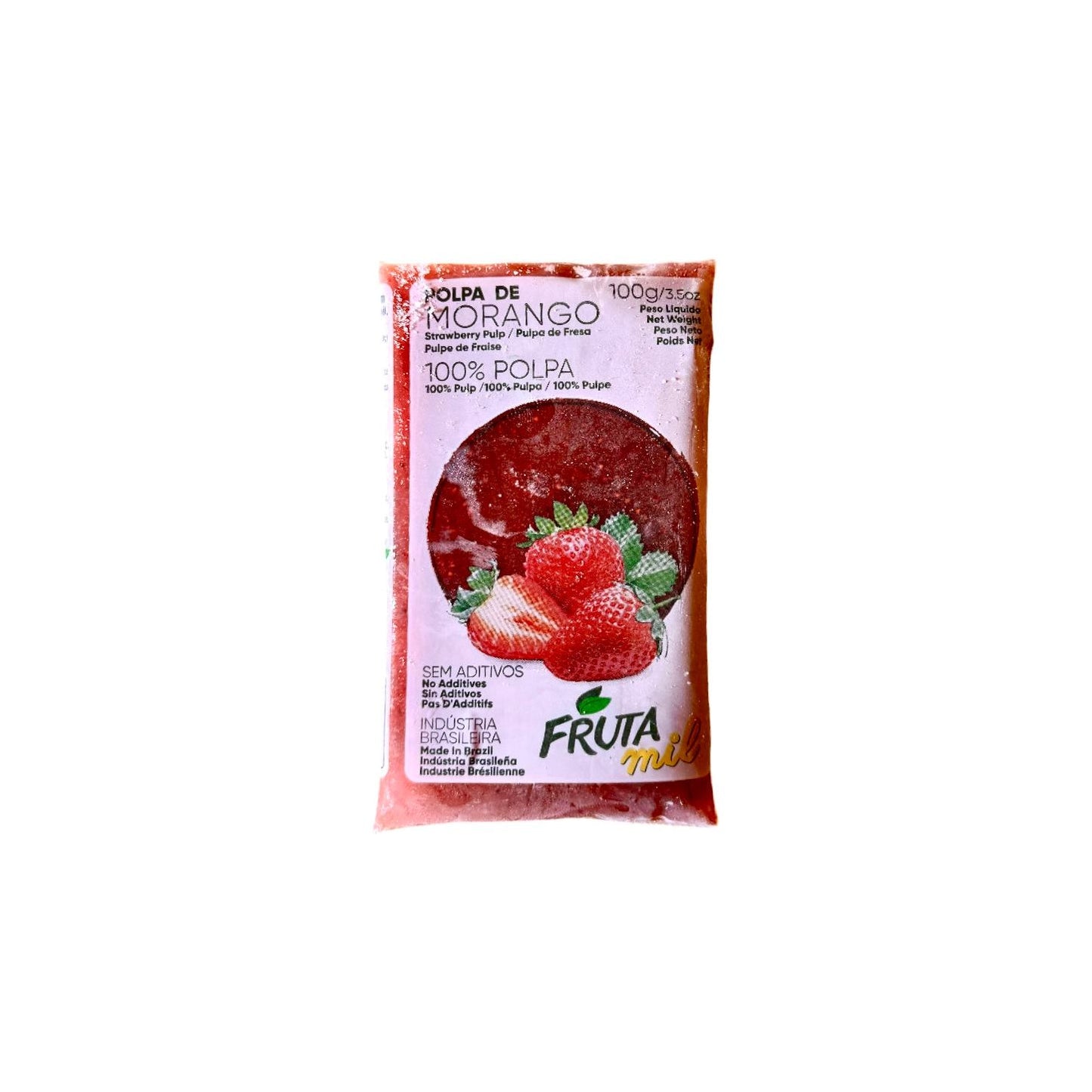 Polpa de morango 100g