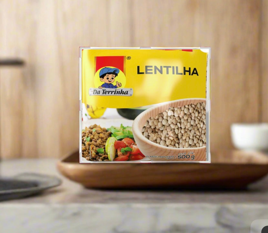 Lentilha 500gr - Da Terrinha