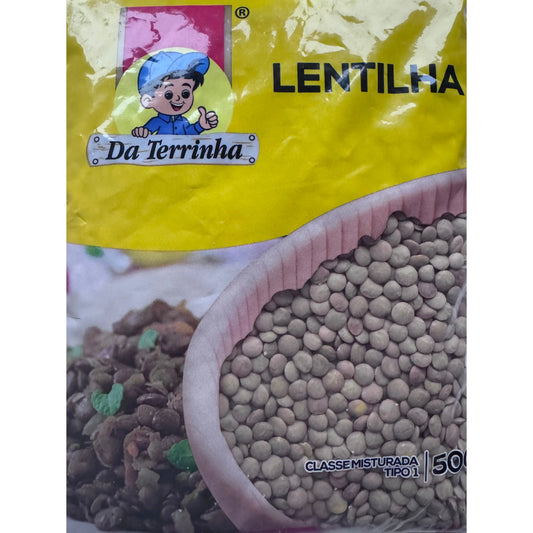 Lentilha 500gr - Da Terrinha