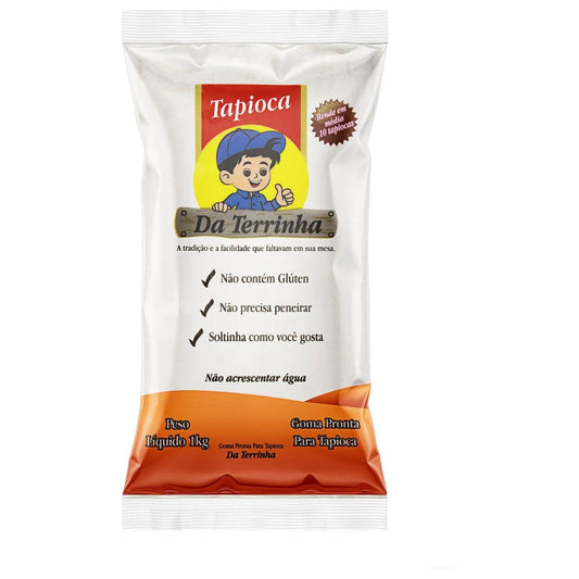 Da Terrinha Tapioca Hydrated Tapioca Flour 1KG