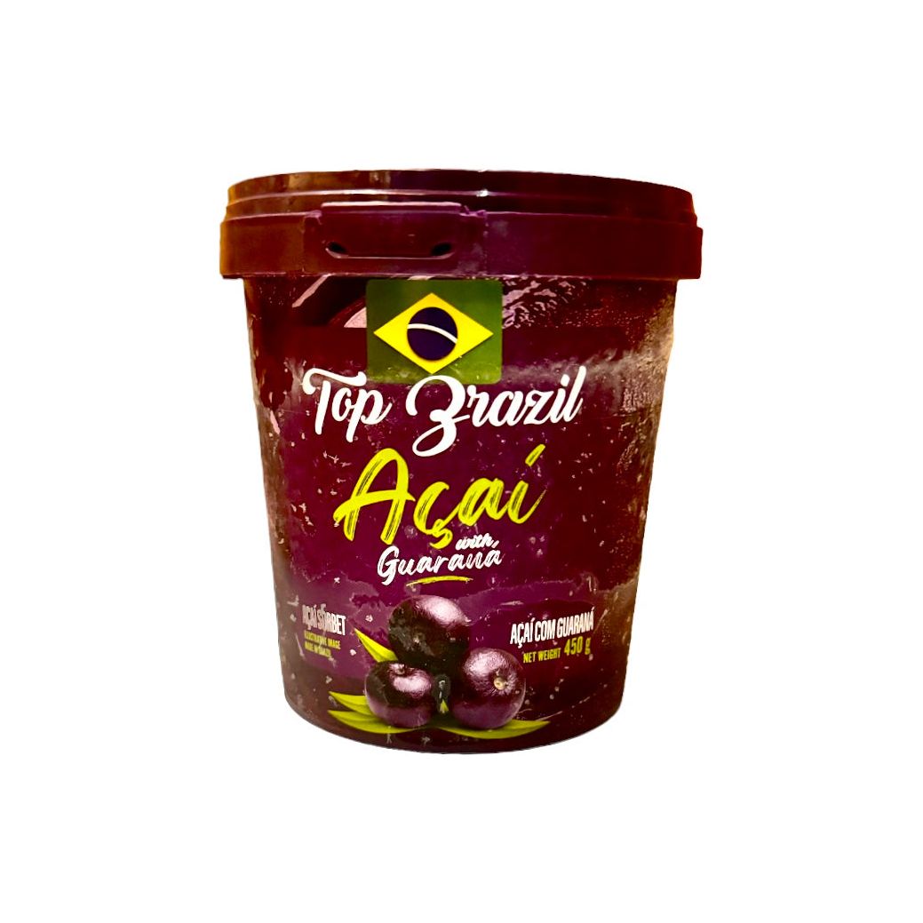 Acai Sorbet with Guarana 500g. Top Brazil / Polpanorte