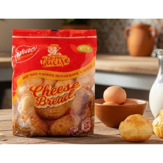 Pao De Queijo - Traditional Brazilian Cheese Bread Balls (60) From Ze! - Frozen Pack 1.5 kg