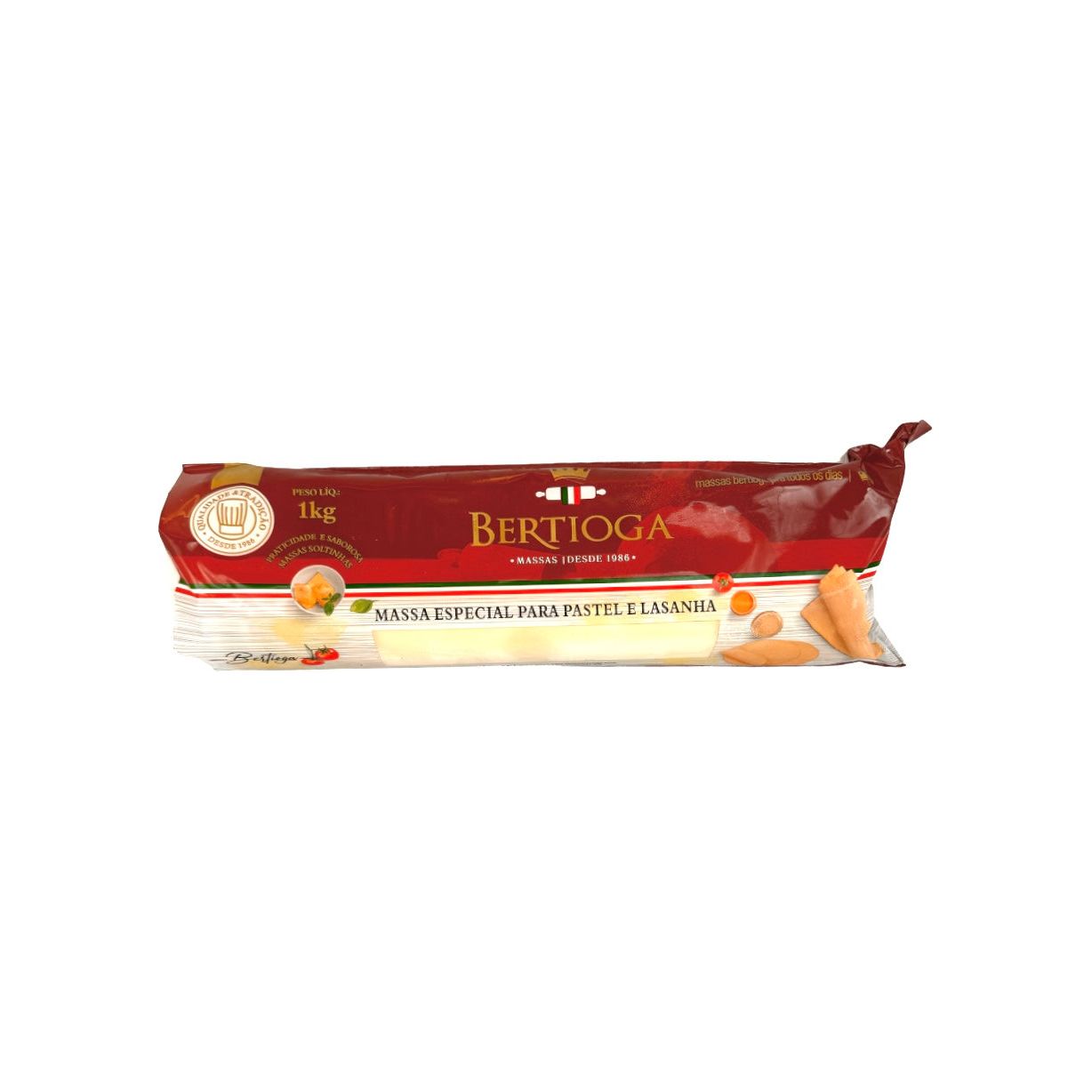 Massa Do Pastel Lasagne Bertioga Pastry 1kg