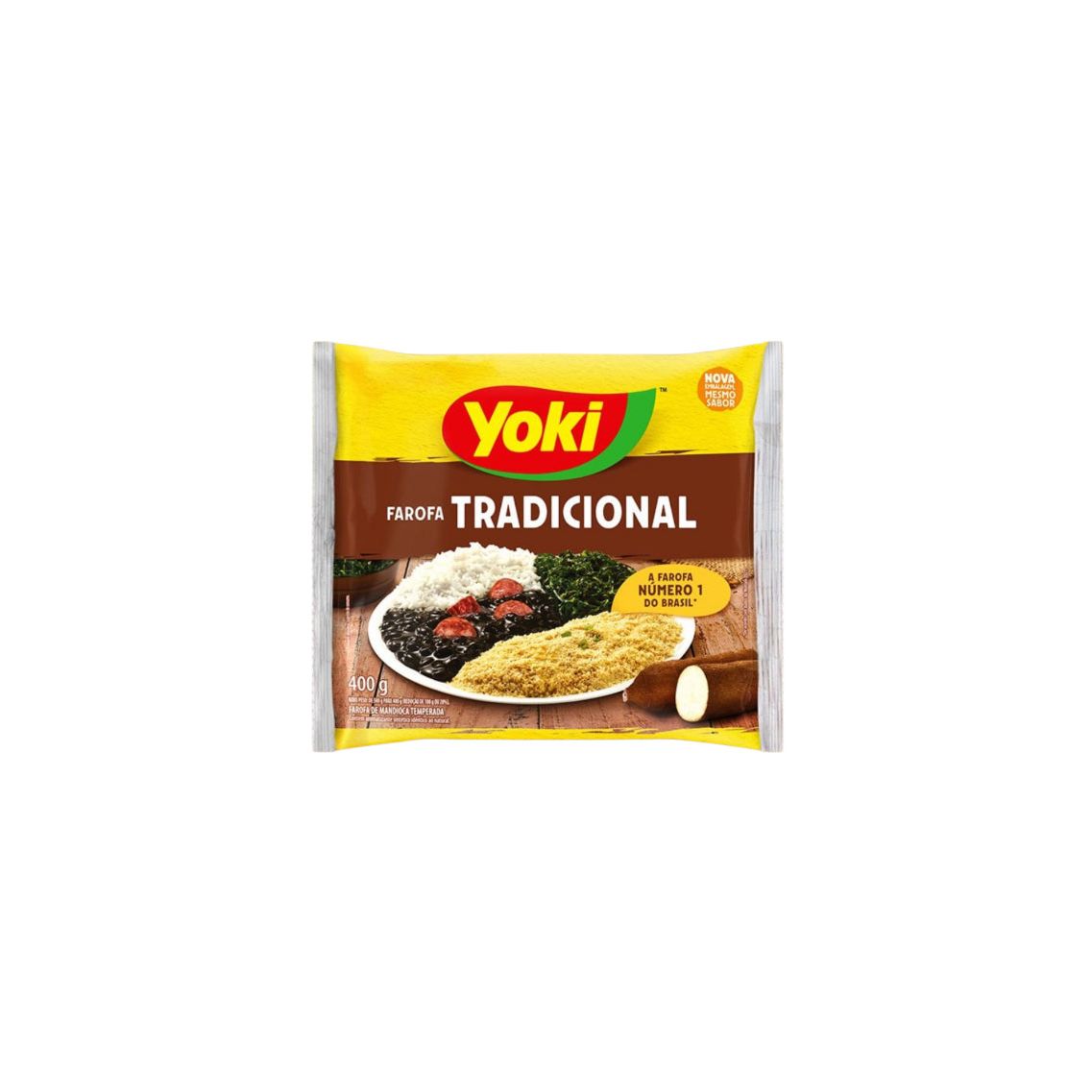 Farofa De Mandioca Tradicional - Yoki 400g