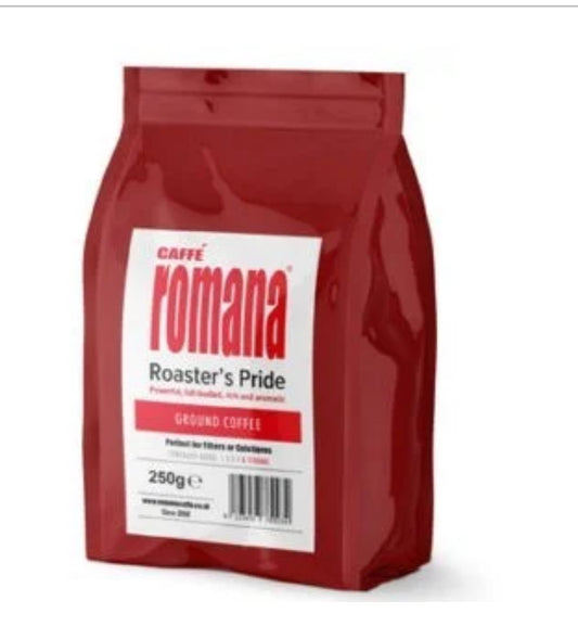 Romana Roasters Pride Premium Ground Coffee 250g