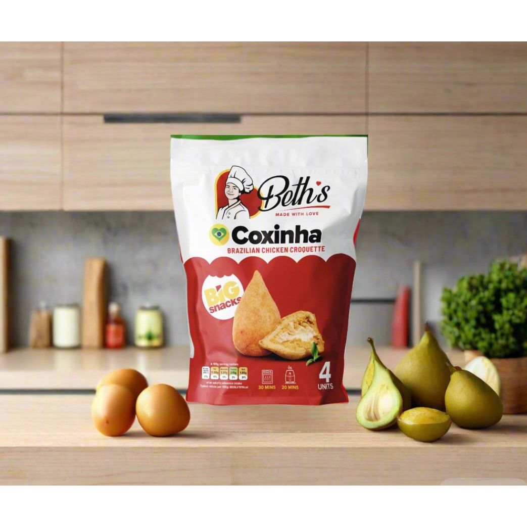 Beth's Coxinha with cheese Full Size (4 Pack)