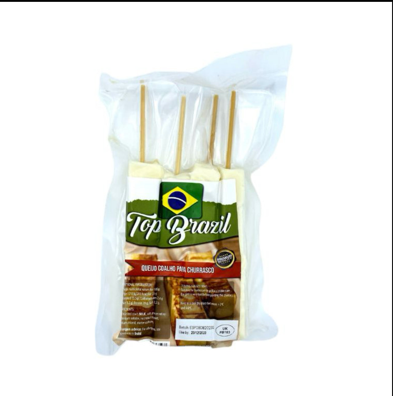 Picanha Add on Offer - Farofa 400g , Saldomar 1kg , Queijo Coalho Palitos,