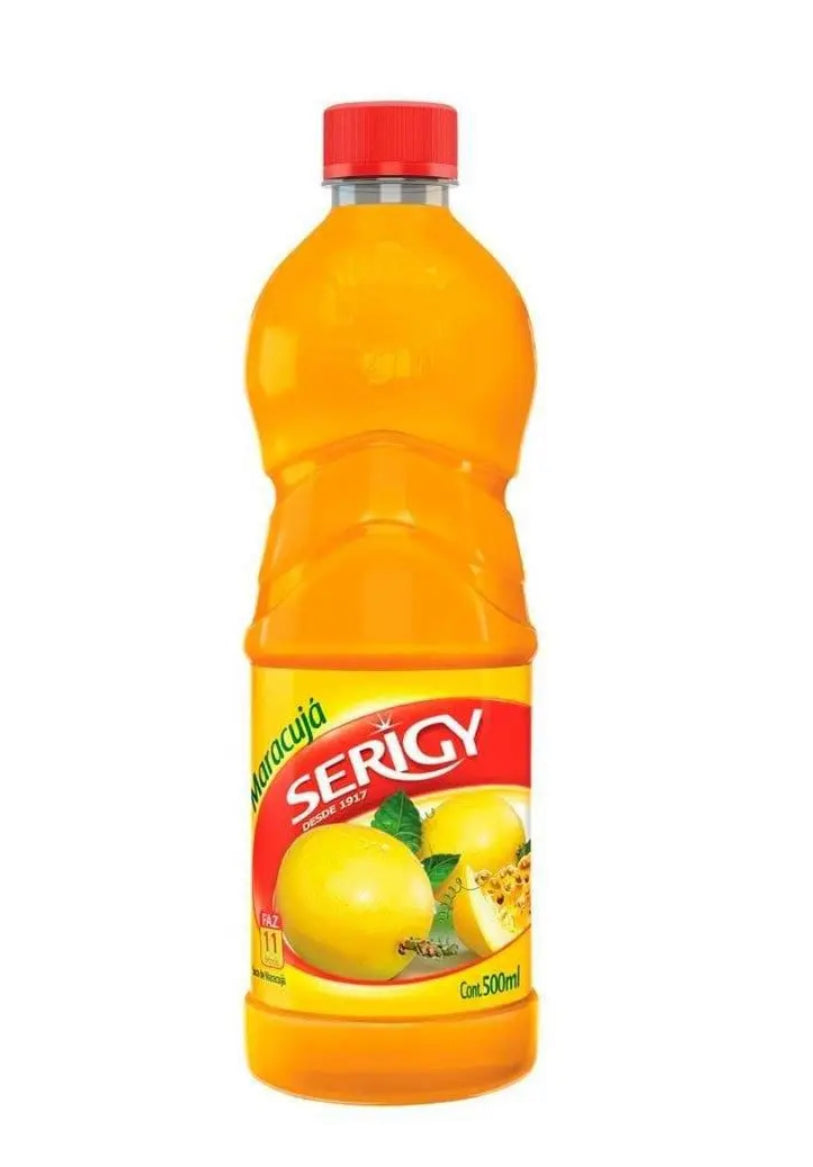 Suco de Maracuja Serigy - Passion fruit concentrate 500ml