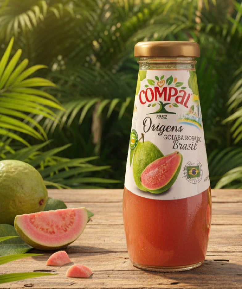 Goiaba Rosa Do Brasil Compal 200ml