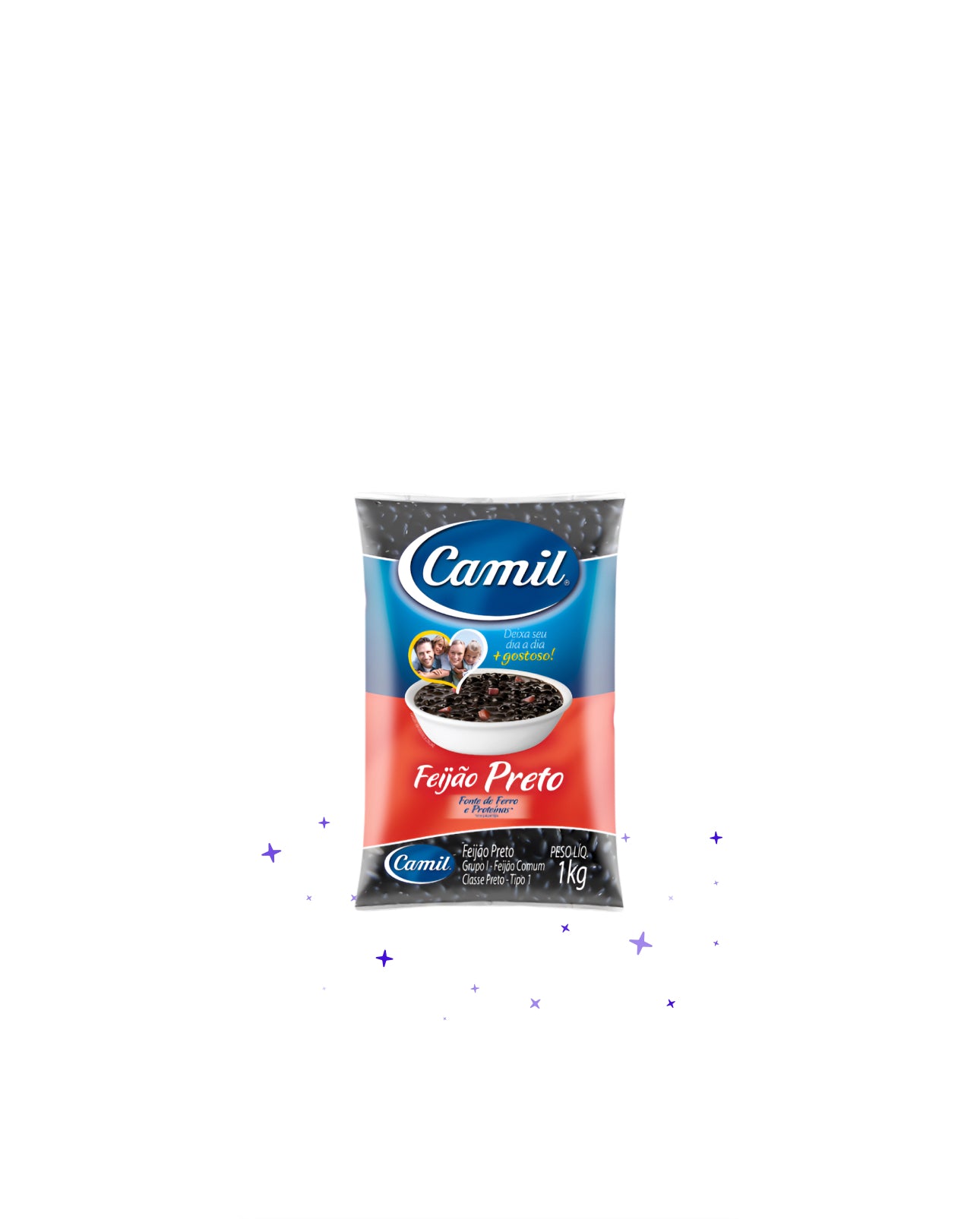 Camil Feijao Preto / Black Beans 1Kg