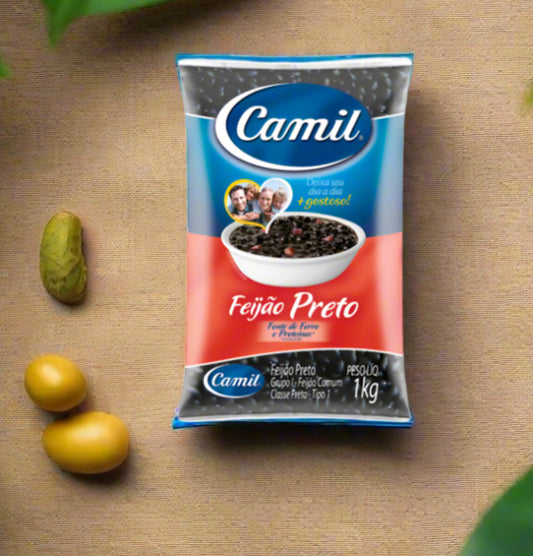 Camil Feijao Preto / Black Beans 1Kg