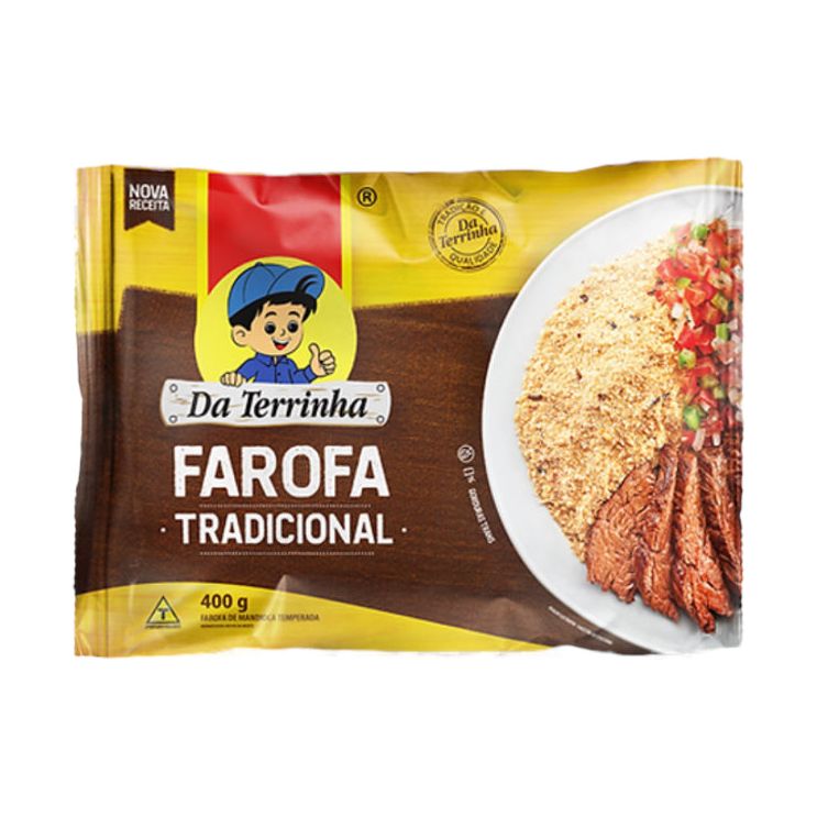 Da Terrinha farofa Traditional 400g