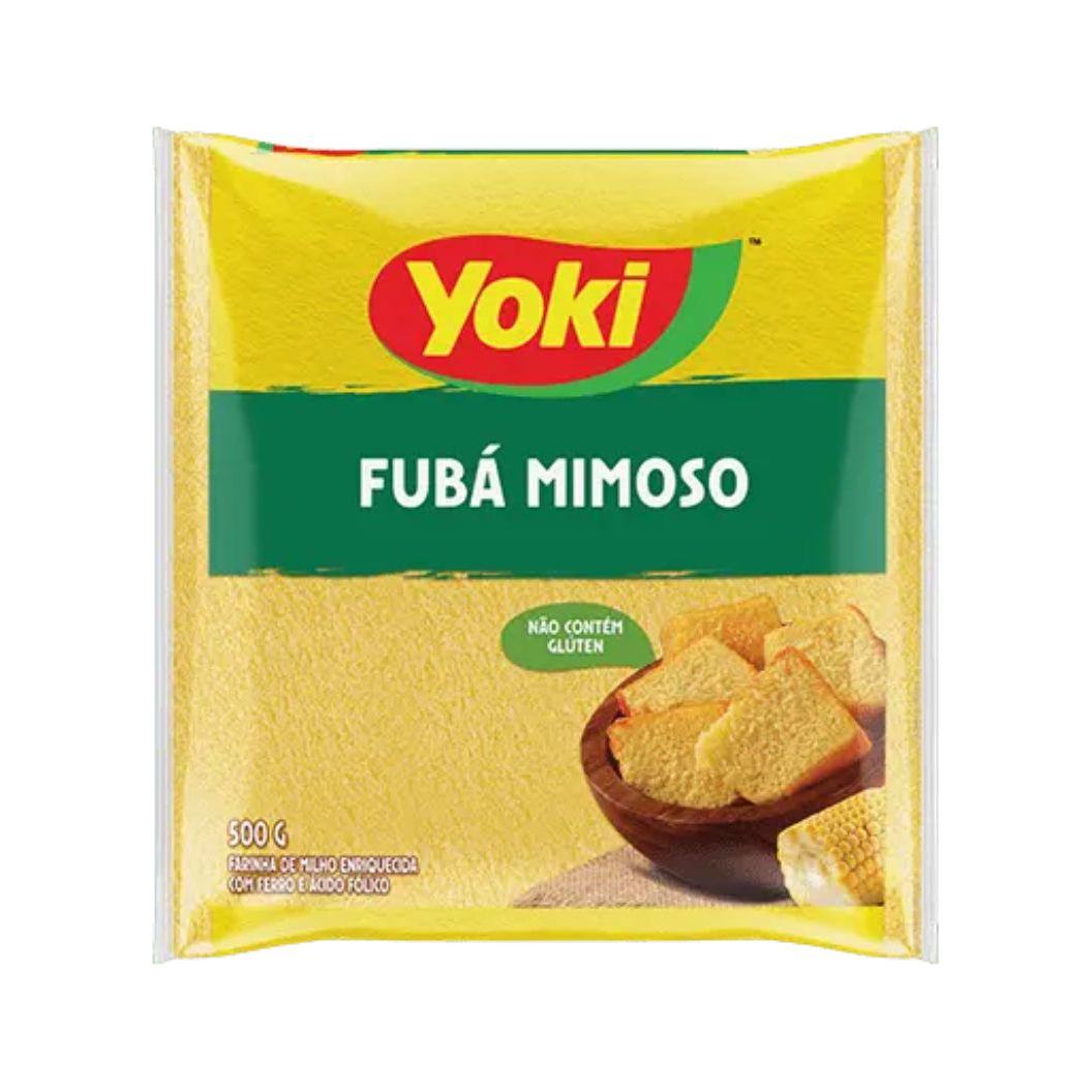 Fuba Mimoso Yoki / Corn Meal Fubá 500g