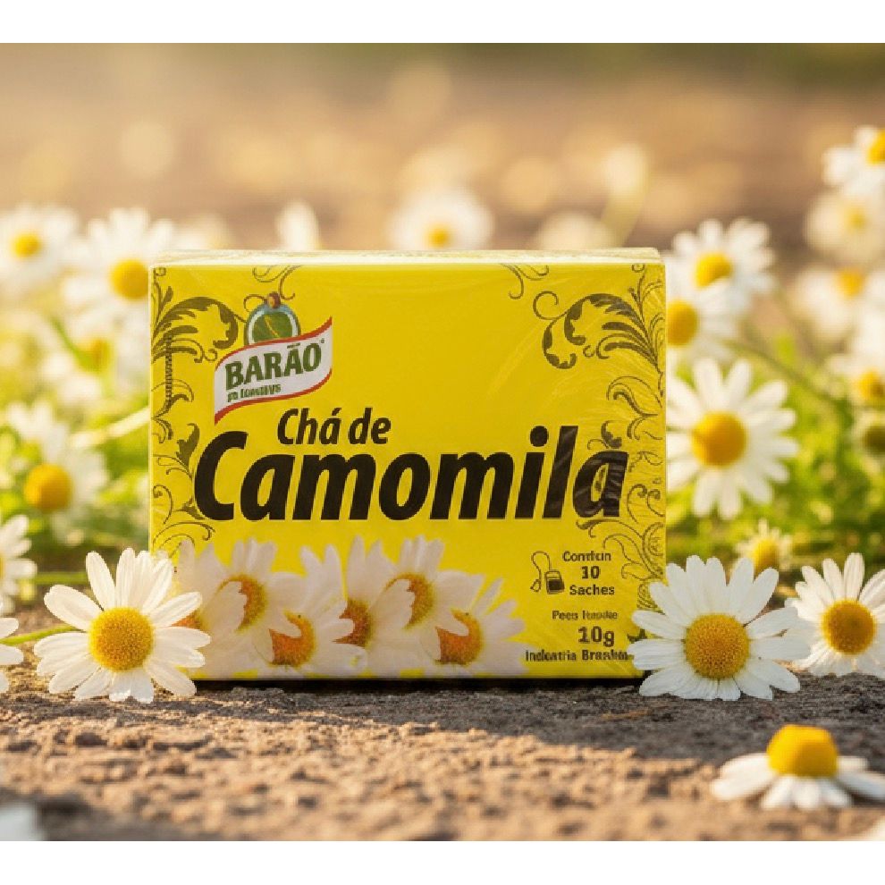 Cha De Camomila 10g Barão